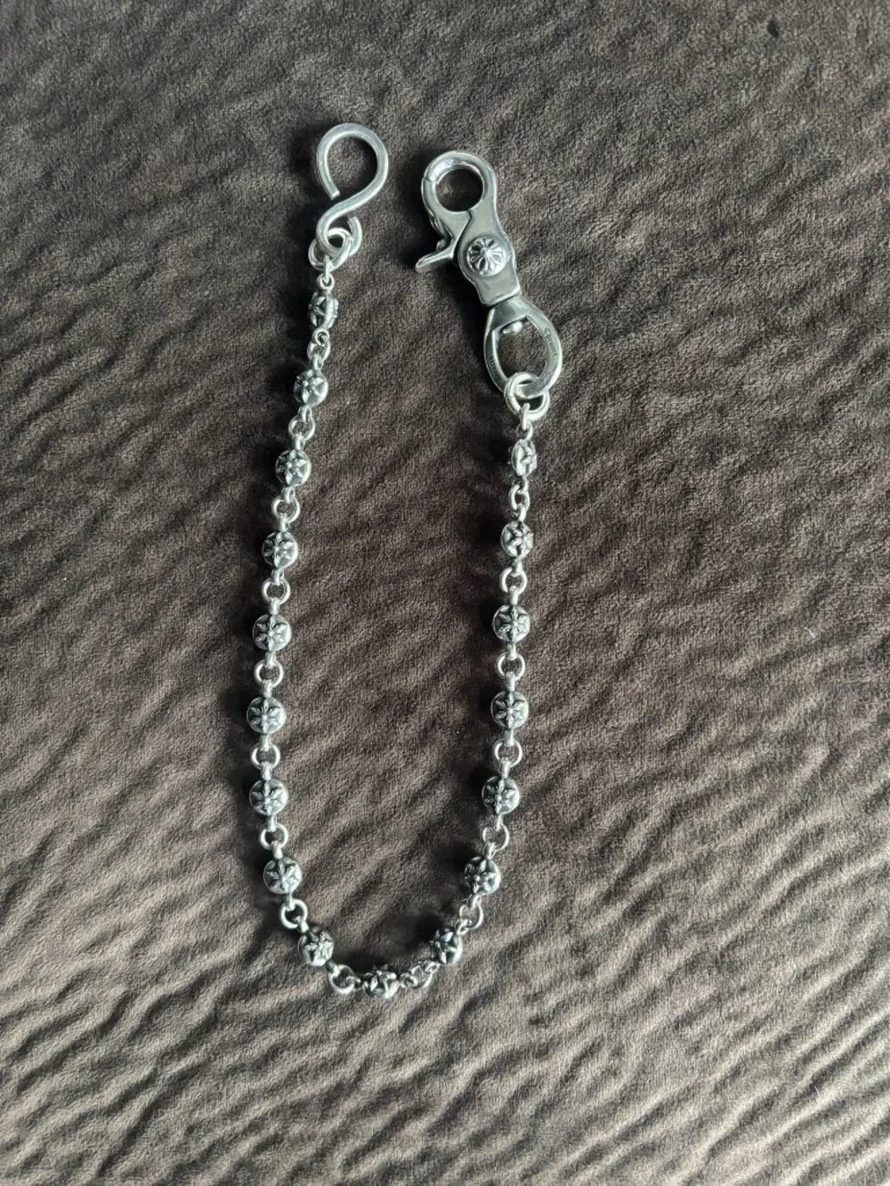 Chrome hearts six star wallet chain